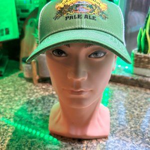 Sierra Nevada Pale Ale Beer Green White Mesh Mens Women Snapback Trucker Hat Cap